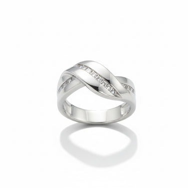 White Gold Diamond Band